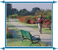 Fitness Trail & Flower Garden of Chandigarh