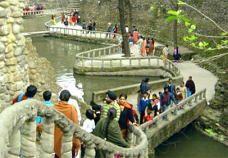 Park in Rock Gardens, Chandigarh